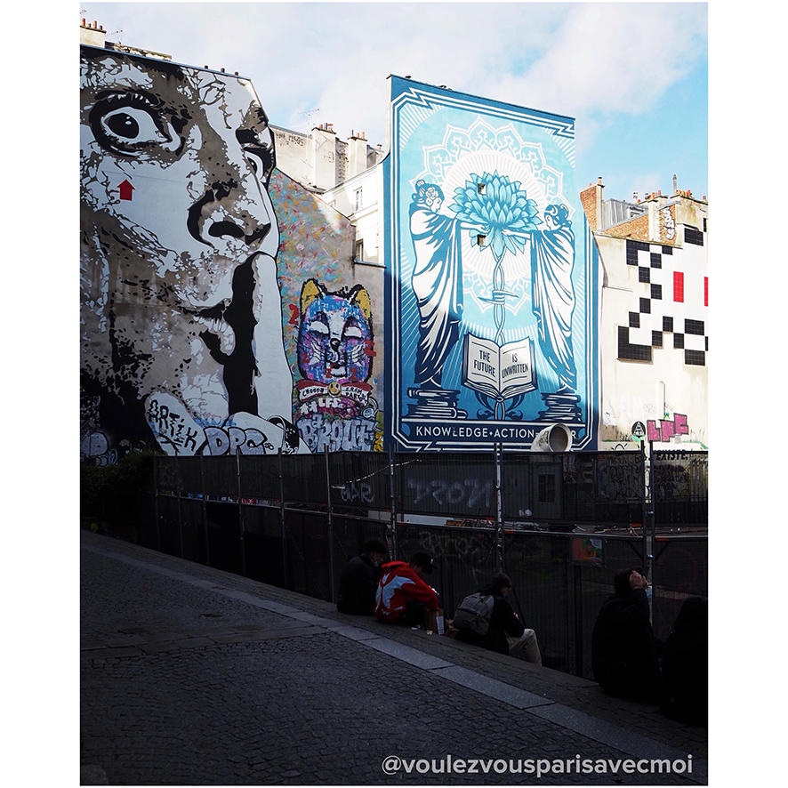 visite street-art beaubourg Paris